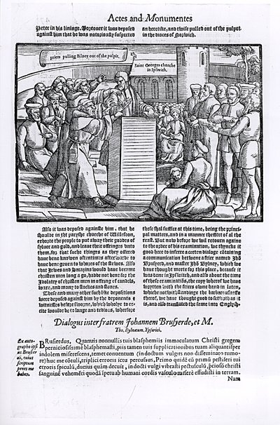 Thomas Bilney is Dragged from the Pulpit, from 